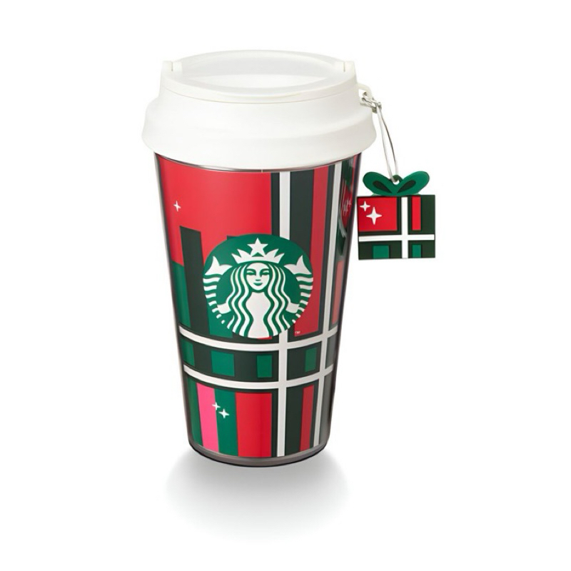 LY STARBUCKS TUMBLE 12OZ  PLASTIC 2023 RED CUP GRID