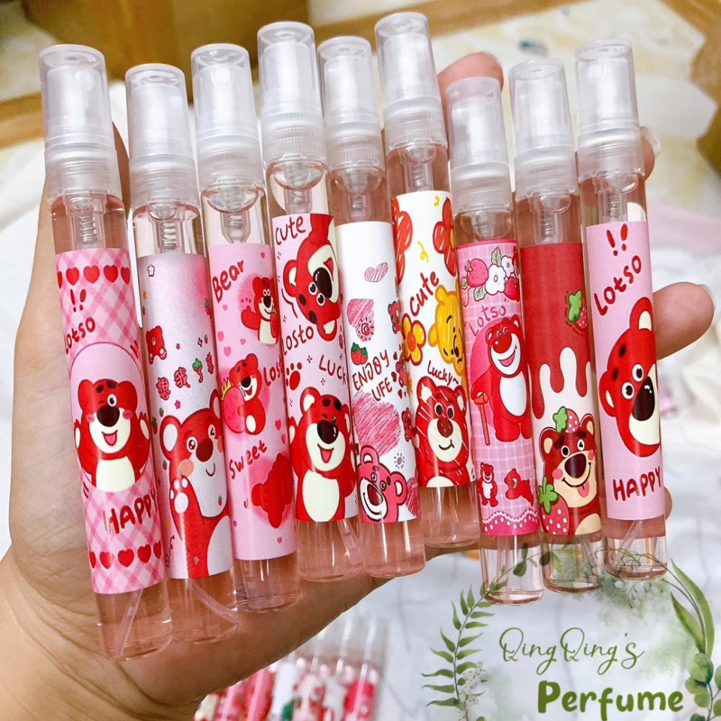 Xịt thơm bodymist phiên bản Gấu Dâu - Gấu Pooh hoạt hình cực xinh