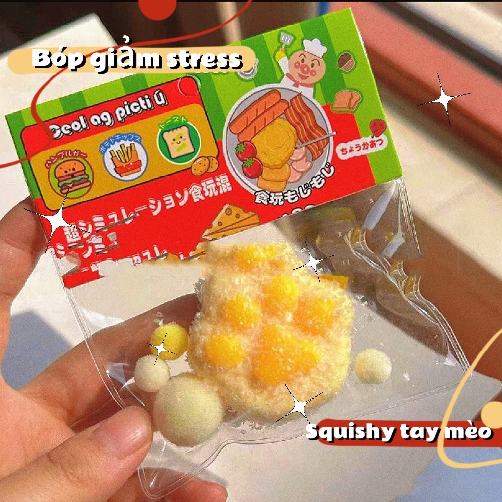 Squishy tay mèo shop Quỳnh Vịt bóp cực mịn dẻo đã tay giúp giảm stress