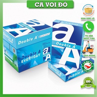 1 tệp giấy in, giấy photocopy a4 double a 70 gsm - thái lan sp000569