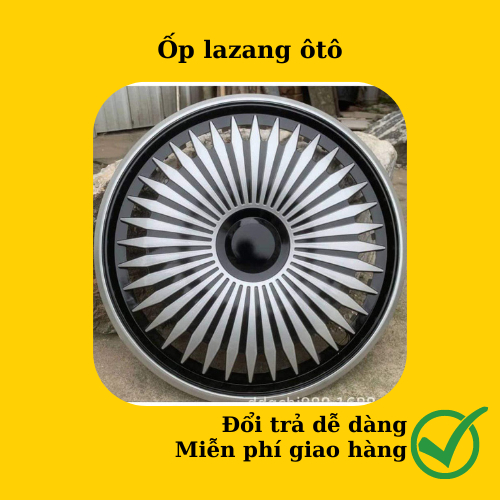 Ốp lazang ô tô R13,14,15,16 inch cho các xe mâm sắt. ốp lazang giả đúc siêu đẹp siêu bền bỉ