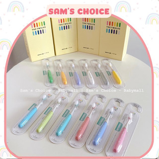 Bàn chải đánh răng siêu mềm the twelve hàn quốc cho bé từ 12- 36 tháng