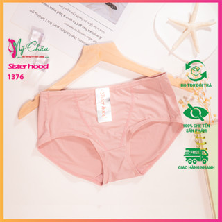  Quần lót su lạnhThái Lan Bigsize nâng mông Sisterhood 1376 Chíp su lạnh cạp cao vừa Mỹ Châu Shop 