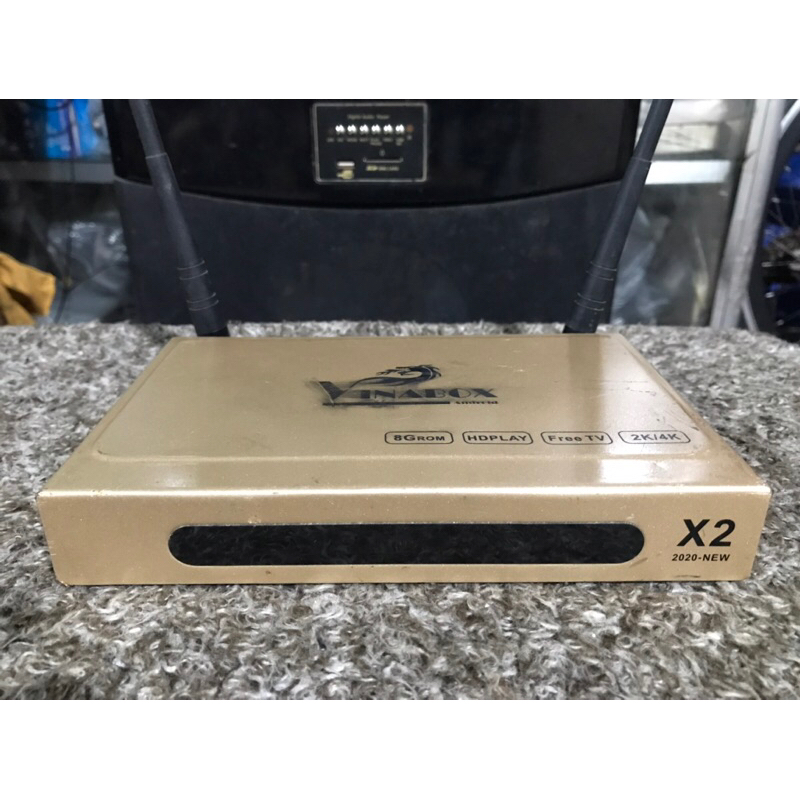 Vinabox X2 2020 New Android 7, Hàng đã dùng chỉ có box và nguồn không có điều khiển