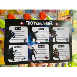 Tờ Thời Khóa Biểu dễ thương