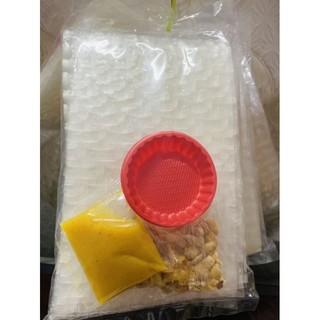 Bánh Tráng Muối Béo Đậu Phộng Hành Phi