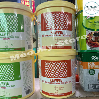 Xốt Mayonnaise Kewpie 3Kg dành cho Đầu bếp