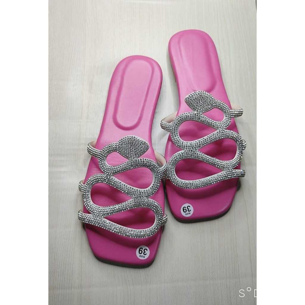 DLX03 Dép lê xoàn quai rắn thời trang nữ