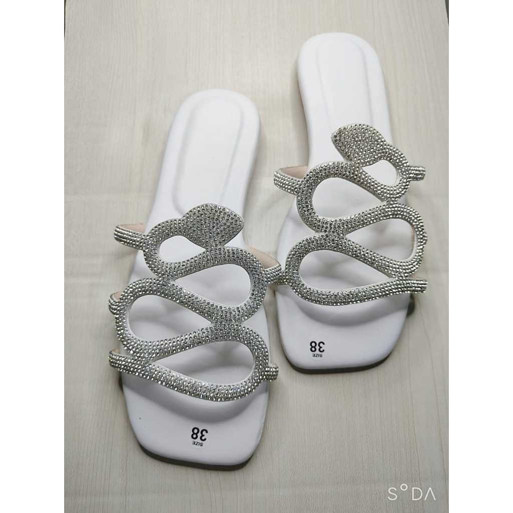 DLX03 Dép lê xoàn quai rắn thời trang nữ