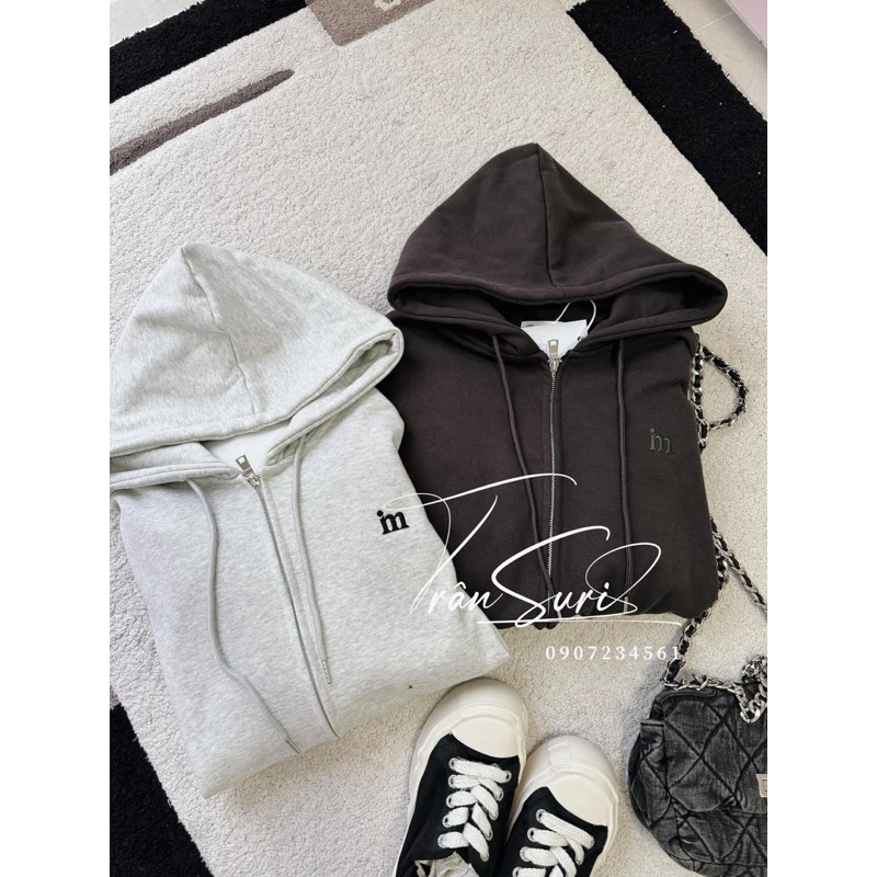 ÁO KHOÁC HOODIE THÊU XỊN