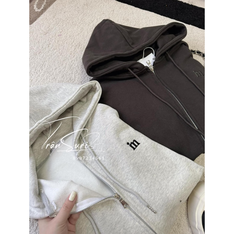 ÁO KHOÁC HOODIE THÊU XỊN