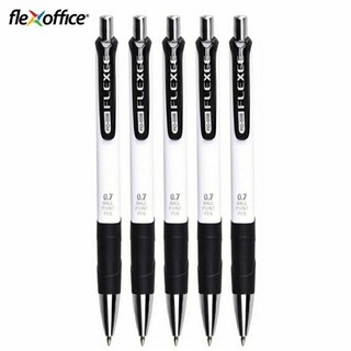 Bút bi Flexoffice FO-038 (CÂY LẺ màu ĐEN - XANH)