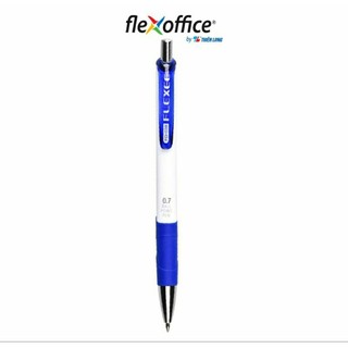 Bút bi Flexoffice FO-038 (CÂY LẺ màu ĐEN - XANH)