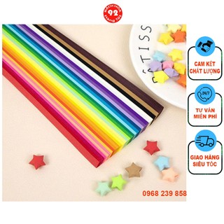 540 tờ giấy gấp sao | handmade bh hàng tốt 92, giấy mĩ thuật