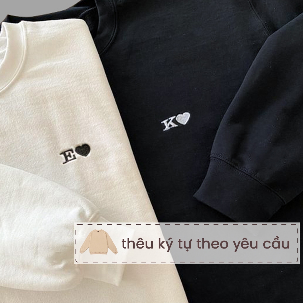 Hoodie In Theo Yêu Cầu, Áo Thêu Theo Yêu Cầu Chất Liệu Cotton Chân Cua Cao Cấp Nhiều Lựa Chọn Màu