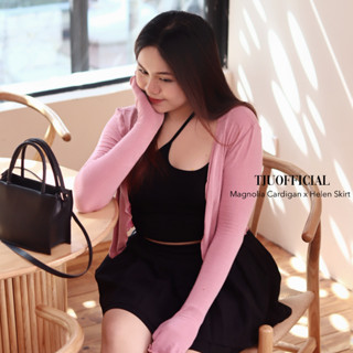 Áo khoác cardigan BIGSIZE len mỏng - MAGNOLIA CARDIGAN ( T-Ju thiết kế)