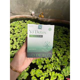 Yo detox thải độc cơ thể hỗ trợ giảm cân yodetox b.o.t hộp 20 gói