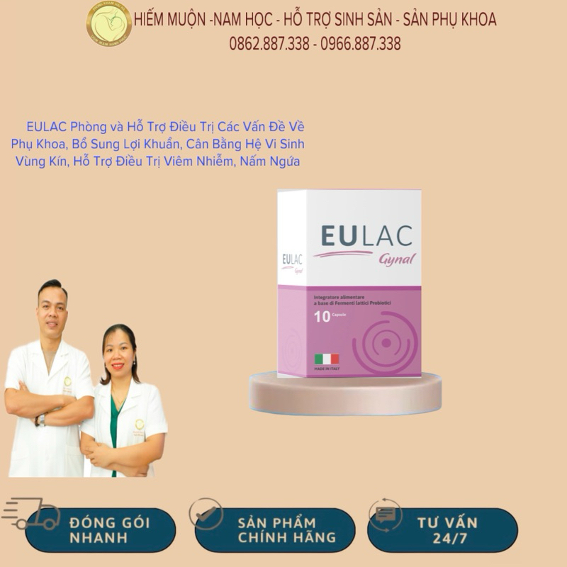 MEN PHỤ KHOA Eulac Italia
