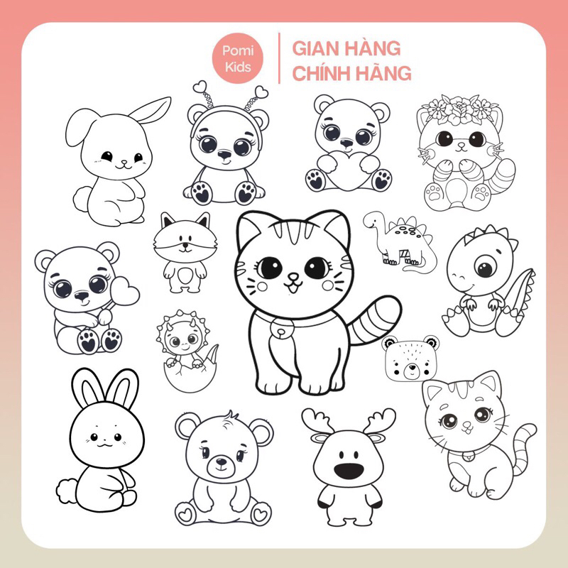 Sticker dán bình sữa, đồ dùng cho bé chịu nhiệt, chống nước dễ thương, cute