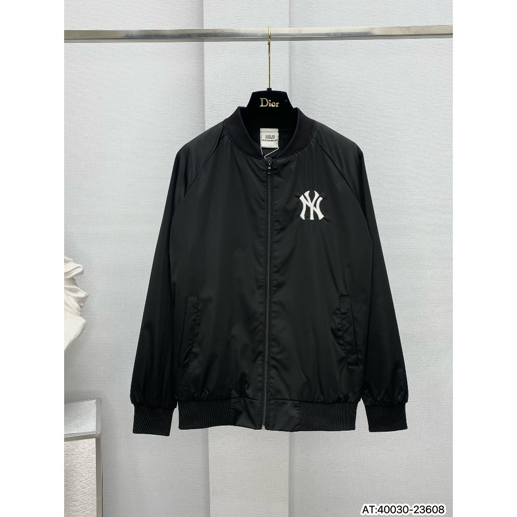 Áo Khoác Gió MLB Chất Dù 2 Lớp Cao Cấp - Áo Khoác Nam Nữ NY Logo Thêu Phong Cách Hàn Quốc Hottrend 2023