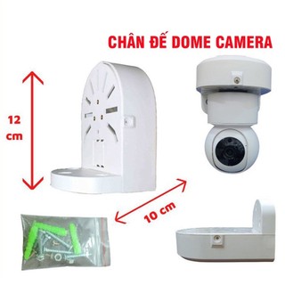 Chân Đế Dome Ren nhựa cho camera trong nhà Onvizcam, Ezviz, imou, kbvision | chân đế camera ngoài trời