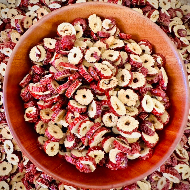 TÁO ĐỎ CẮT LÁT SẤY KHÔ - HÀNG ĐỀU ĐẸP THƠM NGON -