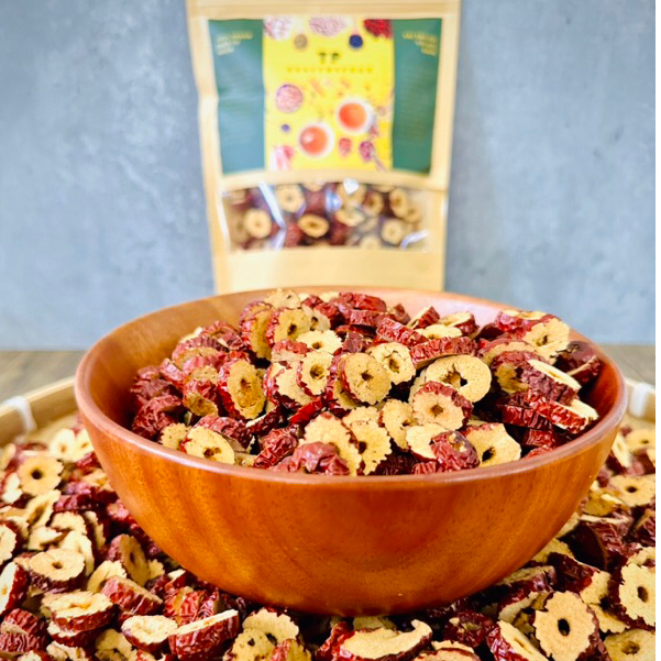 TÁO ĐỎ CẮT LÁT SẤY KHÔ - HÀNG ĐỀU ĐẸP THƠM NGON -