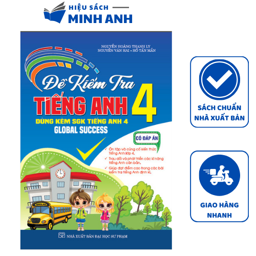 Sách - Đề kiểm tra Tiếng Anh 4 (Global success)