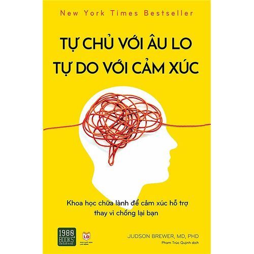 Sách -Tự chủ với âu lo, tự do với cảm xúc-1980books