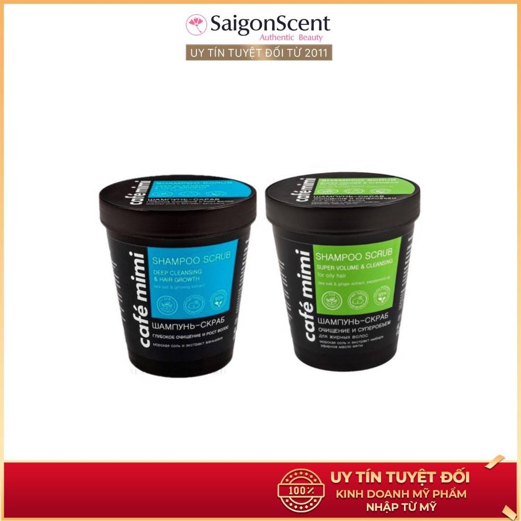 Dầu Gội Tẩy Tế Bào Chết Da Đầu Café Mimi Shampoo Scrub ( 330g )