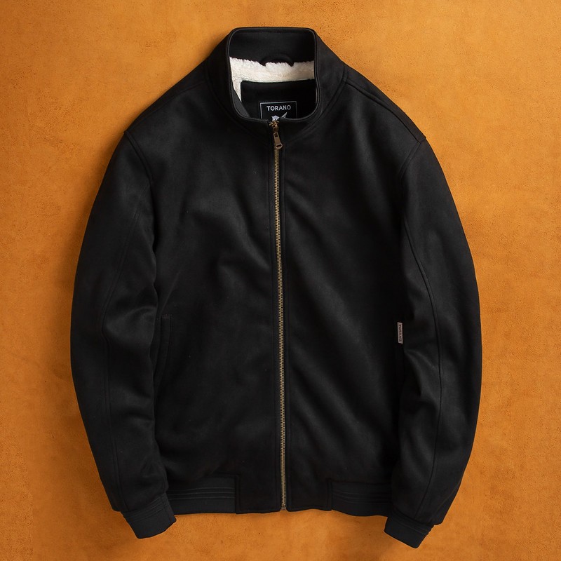 Áo Khoác Nam TORANO  Da Lộn Thiết Kế Lót Lông Ấm Áp, Lịch Lãm Phong Trần Đầy Chất Riêng EWCL002
