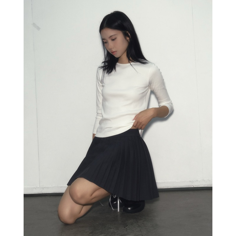 Áo thun cotton tay lỡ Miyou - 3/4 SLEEVE TOP