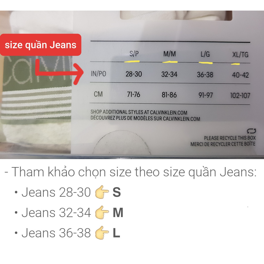 Chính hãng Mỹ - CK.B04 S Quần lót nam CK Calvin Klein Cotton Stretch Hip Brief tam giác