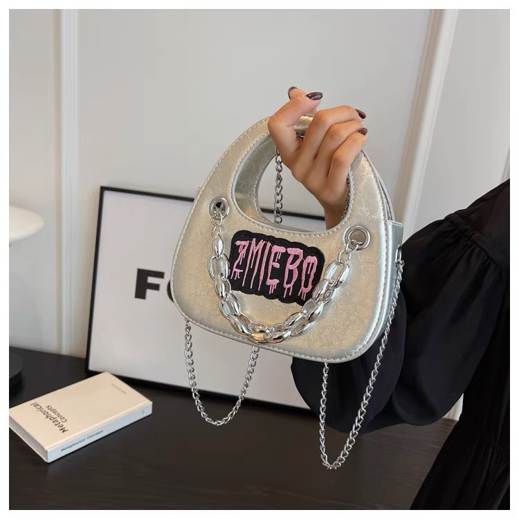 Túi xách tay, túi xách đeo chéo nữ ZMIEBO cá tính năng động phong cách có dây xích đeo chéo TX218