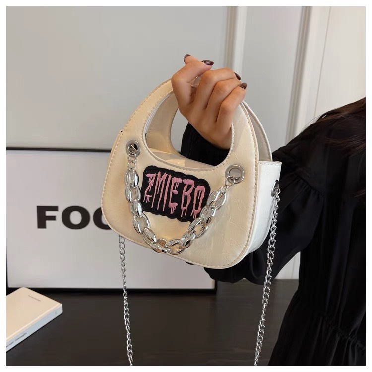 Túi xách tay, túi xách đeo chéo nữ ZMIEBO cá tính năng động phong cách có dây xích đeo chéo TX218