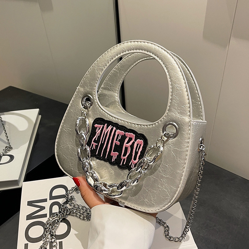 Túi xách tay, túi xách đeo chéo nữ ZMIEBO cá tính năng động phong cách có dây xích đeo chéo TX218