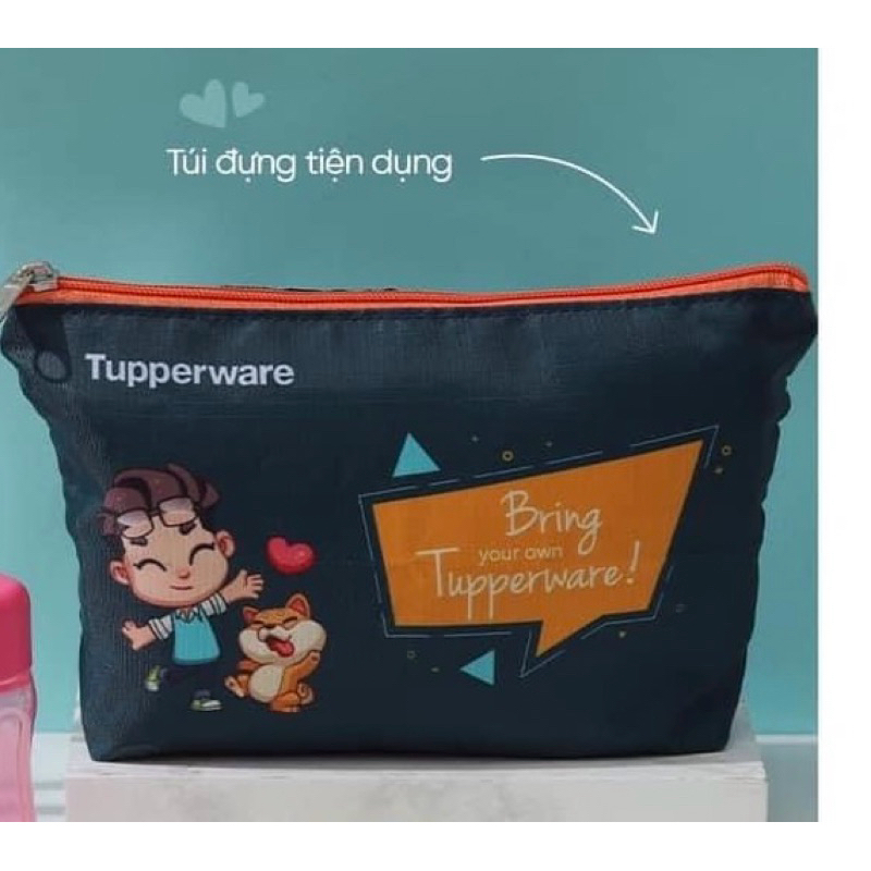 Tupperware - túi vải của bộ 3 bình eco bottle 90ml