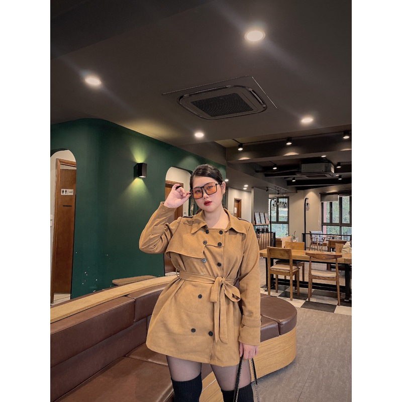 Áo Mangto Bigsize 60-95kg cực xinh gọn dáng