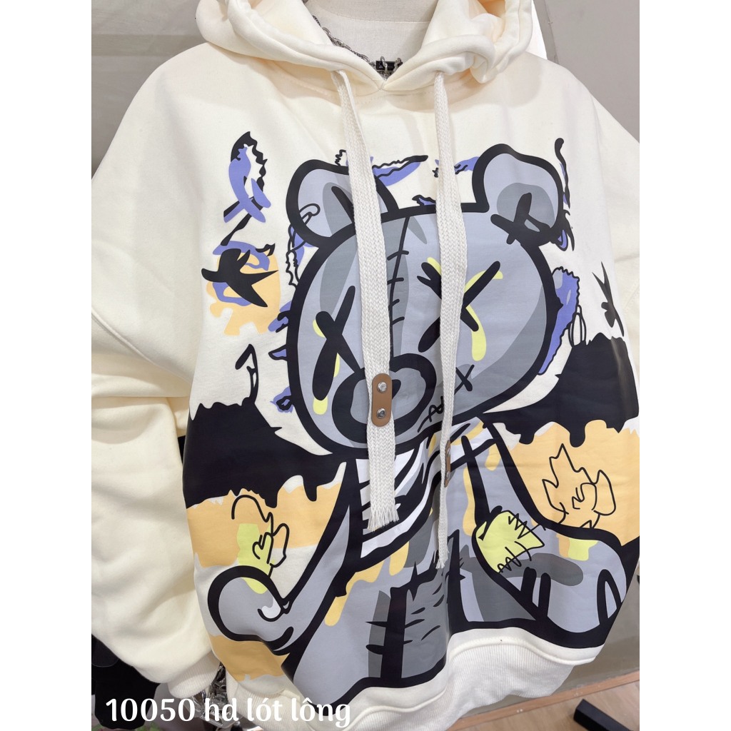 Áo hoodie nỉ dày lót lông Nam Nữ
