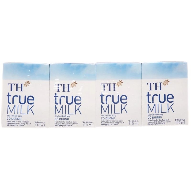sữa tươi TH true milk 110ml