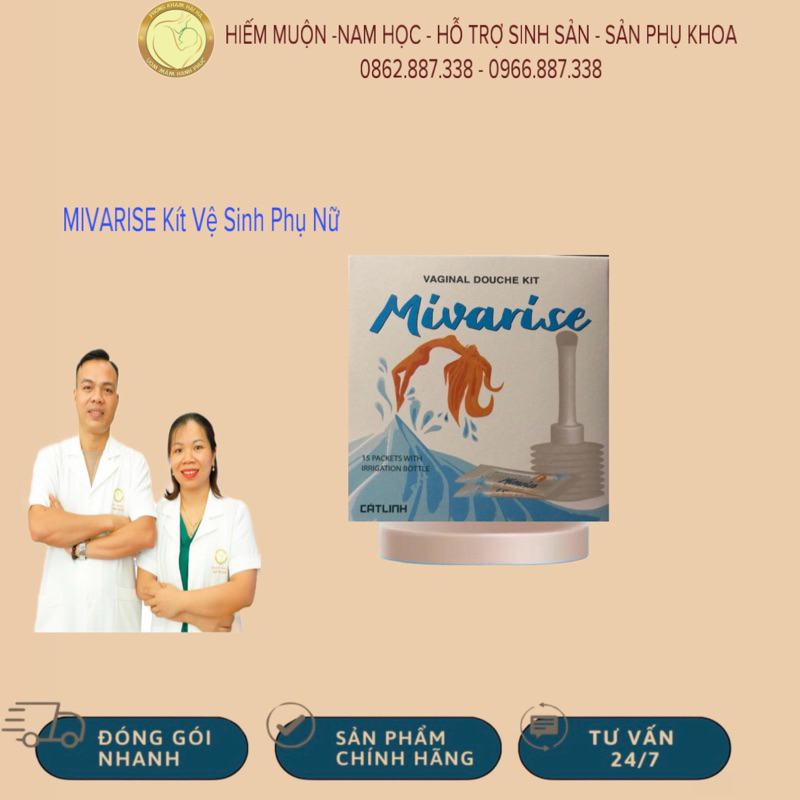 MIVARISE Kít Vệ Sinh Phụ Nữ