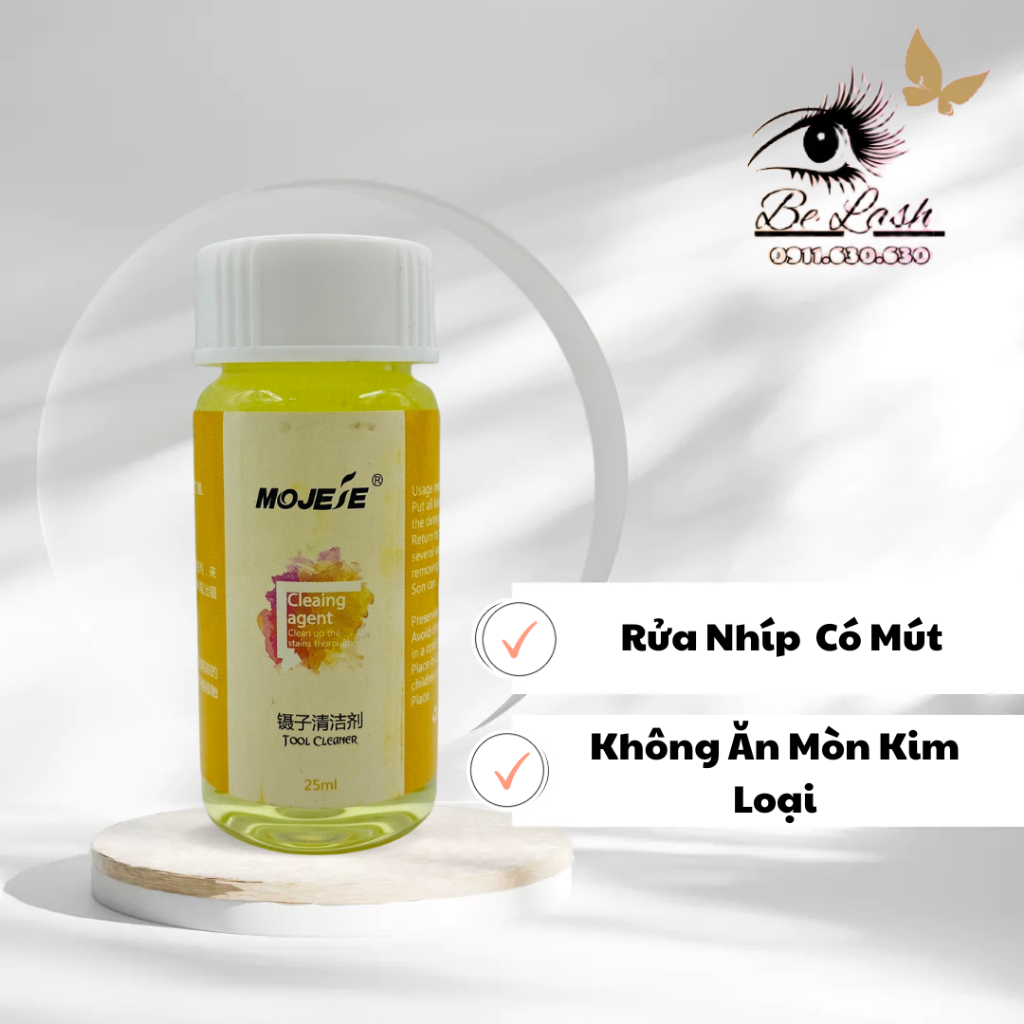 AD Mút Vệ Sinh Nhíp - AD Mút - Dụng Cụ Nối Mi - Be Lash