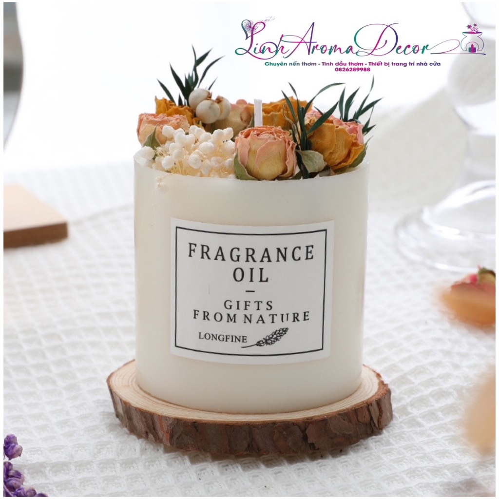 Nến thơm LINHAROMA quà tặng noel, lễ tết, decor cho mọi không gian