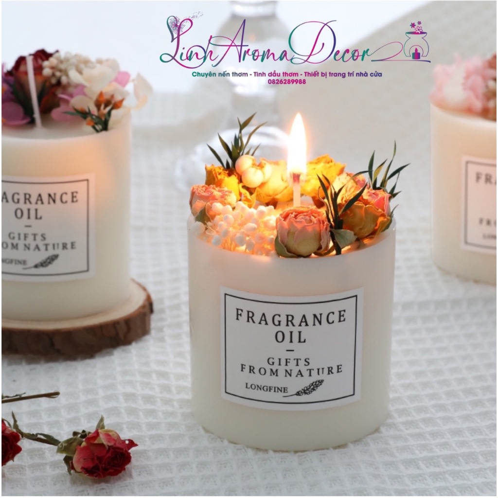 Nến thơm LINHAROMA quà tặng noel, lễ tết, decor cho mọi không gian