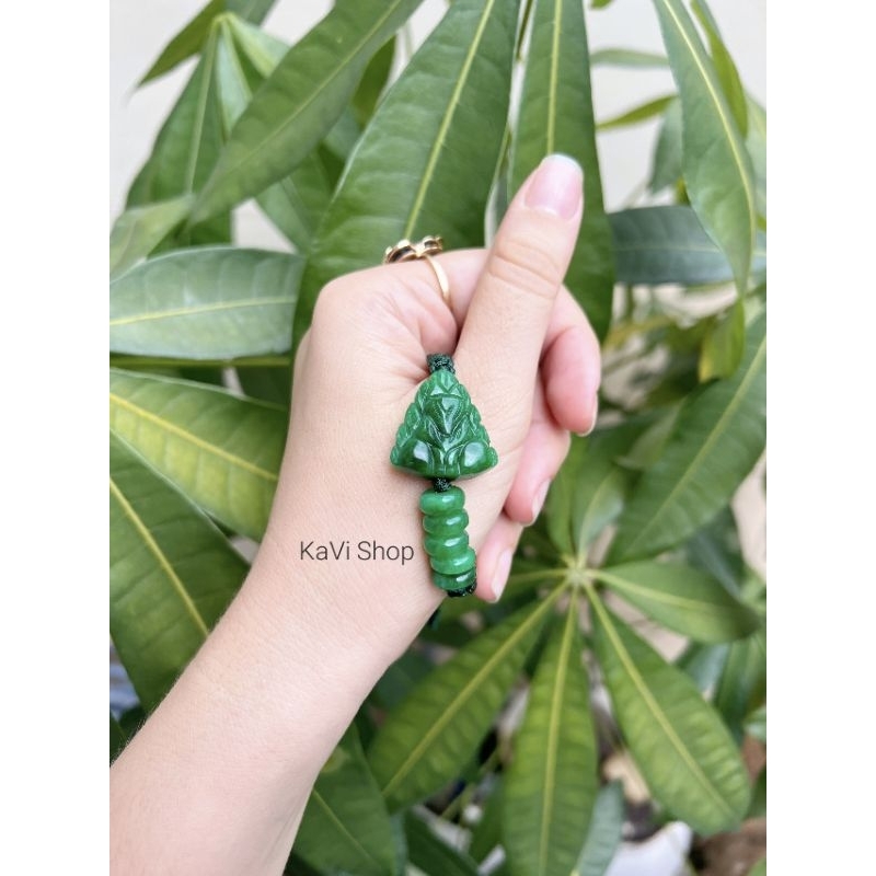 Vòng Tay Phong Thủy Hồ Ly Chua phối Ngũ Điếu đa' sơn thủy