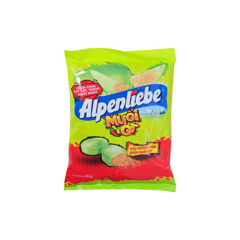 Kẹo Alpenliebe hương xoài nhân muối ớt túi 84g