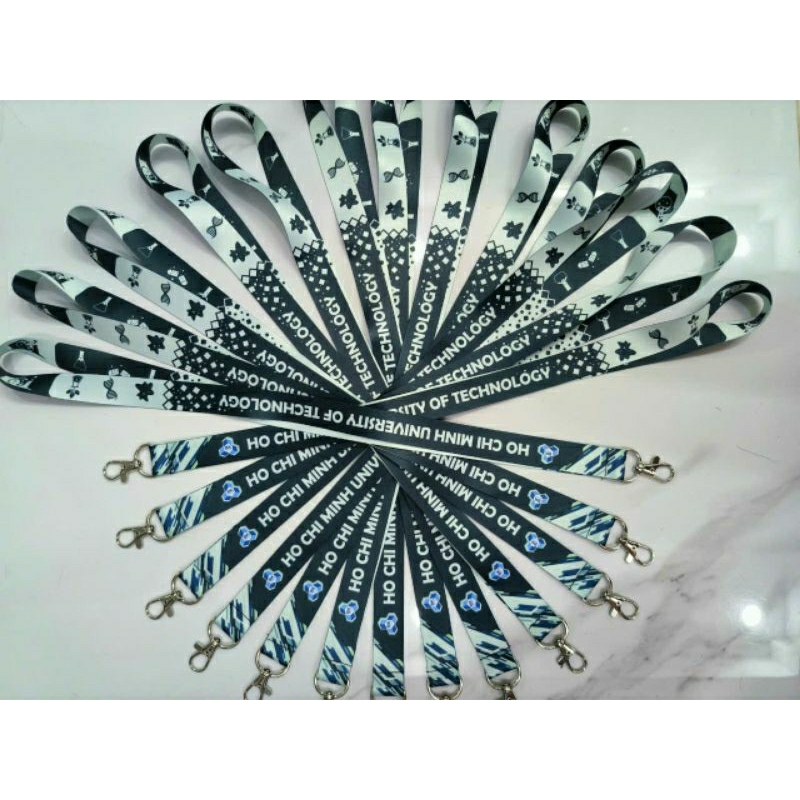 LẺ 01 DÂY ĐEO THẺ IN THEO YÊU CẦU