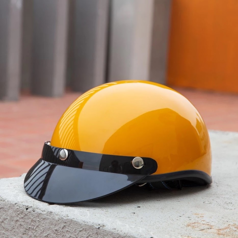 Lưỡi trai gắn mũ bảo hiểm nửa đầu và mũ 3/4 che nắng che mưa