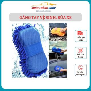Găng tay rửa xe sợi Microfiber cho ô tô