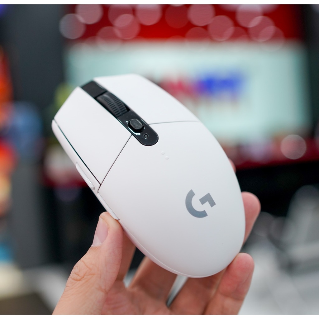 Chuột gaming không dây Logitech G304 Đen / Trắng - 6 nút lập trình